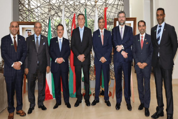 Presidente tem encontro com embaixadores do Conselho de Cooperação do Golfo