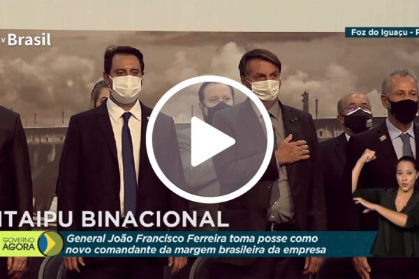 Presidente Bolsonaro participa da Cerimônia de posse do novo Diretor-Geral da Itaipu Binacional
