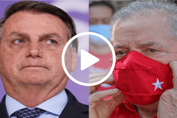 Bolsonaro critica STF e dispara: "Tiraram Lula da cadeia, tornaram elegível para que? Para elegê-lo presidente na fraude."