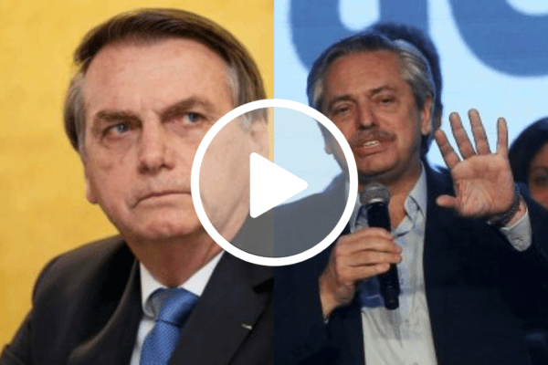 "Não há vacina para curar o socialismo", diz Bolsonaro sobre declarações de Alberto Fernández