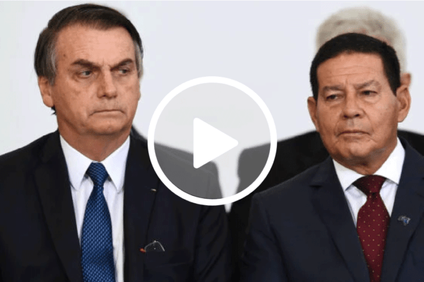 Bolsonaro compara General Mourão a ‘cunhado’: ‘Tem que aturar’