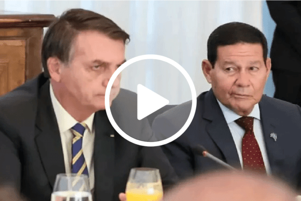 Bolsonaro dá indireta: ‘Vice bom é aquele que não aparece’