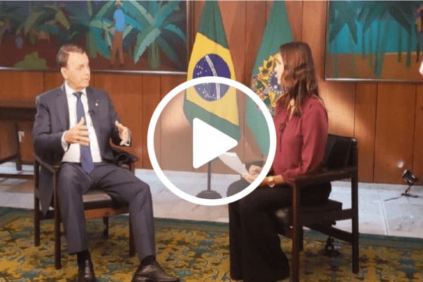 Em entrevista, Bolsonaro diz que está bem e que vai cumprir sua missão até o último dia de mandato