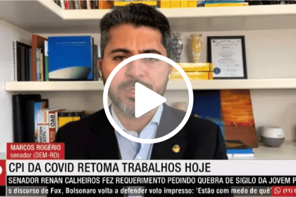 "Agressão sem precedentes à Constituição", diz Marcos Rogério sobre pedido do TSE para investigar Bolsonaro