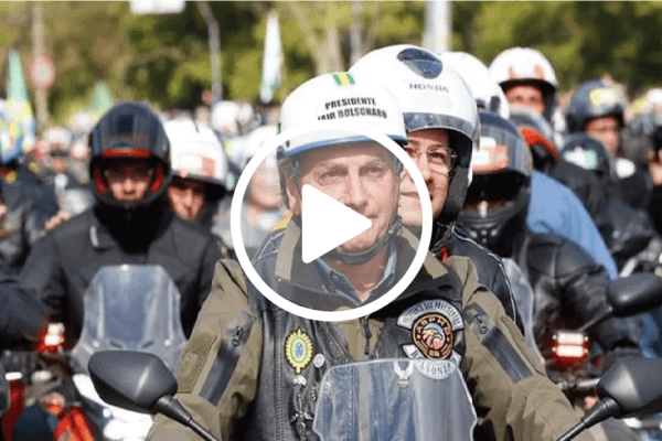 Bolsonaro sobre motociatas: "Motocicleta é uma prova de liberdade em duas rodas"