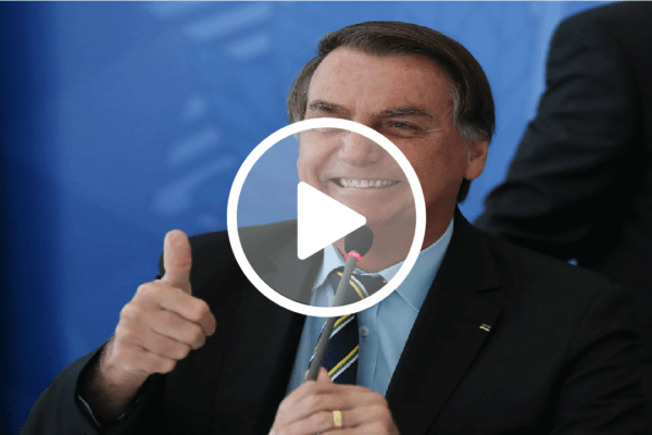 "Se aparecer corrupção a gente investiga", diz Bolsonaro a apoiadores