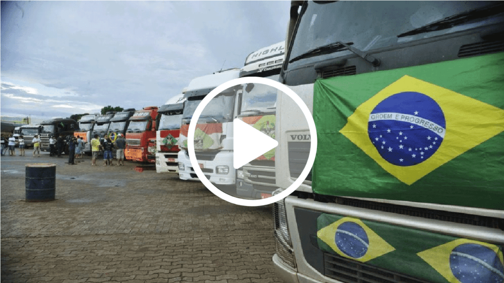7 de setembro: Confederação libera caminhoneiros para atos pró-Bolsonaro
