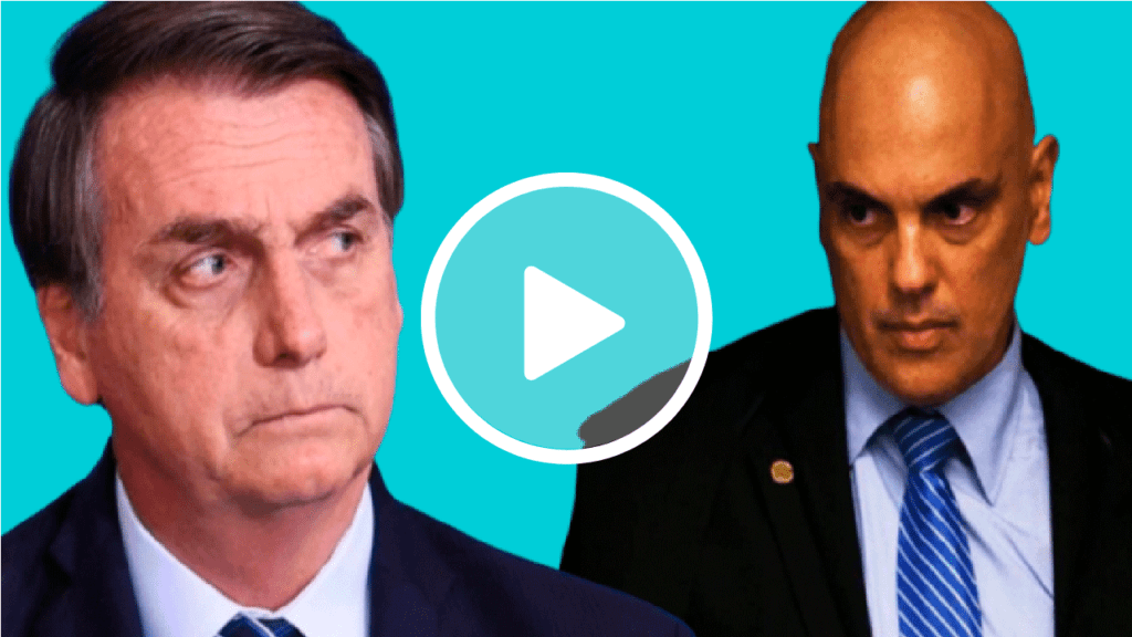 Bolsonaro dá aviso a Alexandre de Moraes ‘Ou se enquadra ou pede para sair’