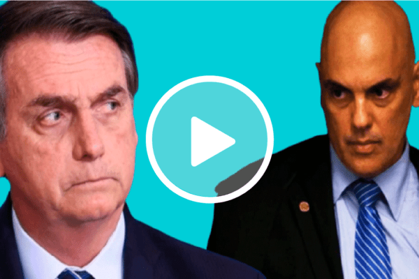 Bolsonaro dá aviso a Alexandre de Moraes ‘Ou se enquadra ou pede para sair’
