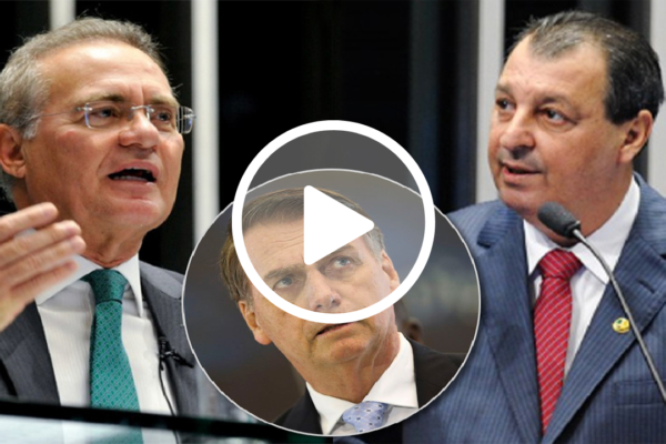 Bolsonaro critica CPI e afirma que Renan e Aziz têm ‘recorde de inquéritos e passagens pela polícia’