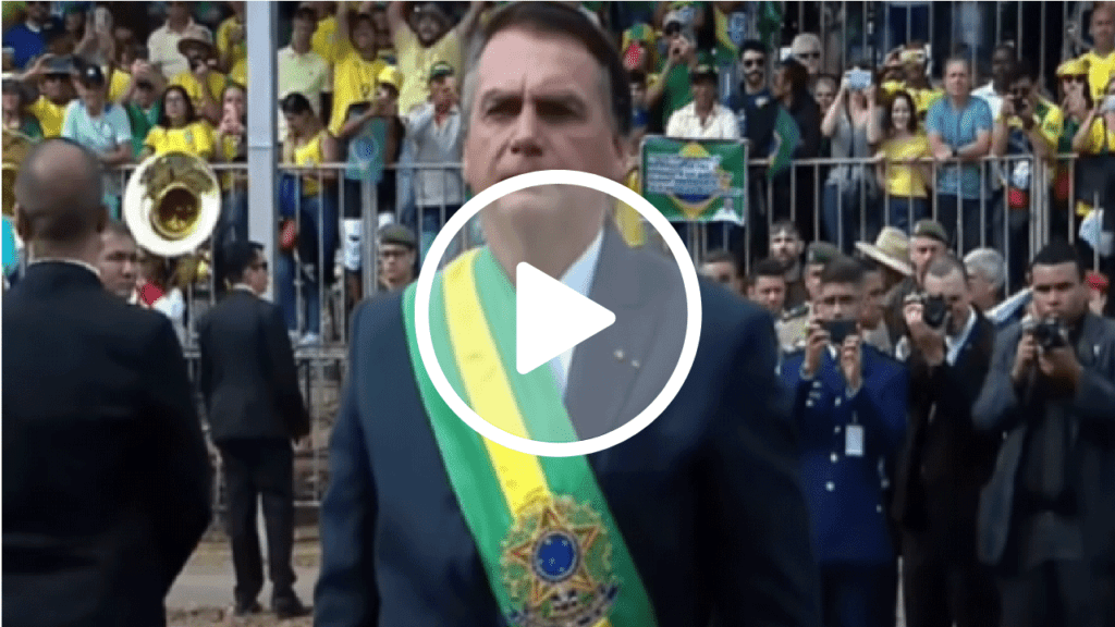 Em discurso, Bolsonaro diz que ‘o que está em jogo é a liberdade’