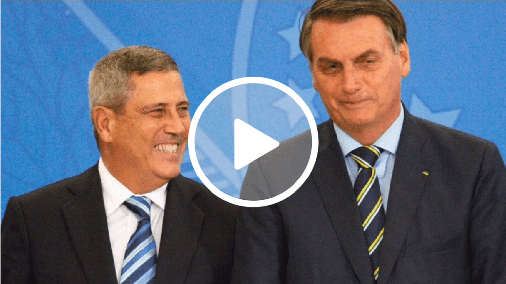 Braga Netto sobre Bolsonaro: “Ele vai voltar logo”