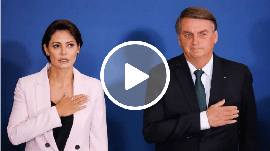 Michelle nega que Bolsonaro tenha sido atendido em hospital com dores abdominais