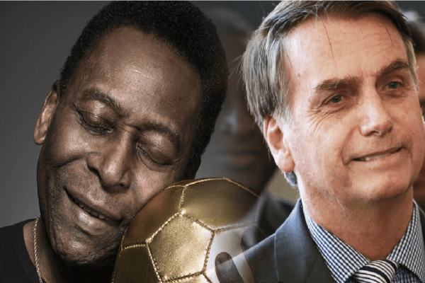 Presidente Bolsonaro deseja força e fé a familiares e amigos de Pelé