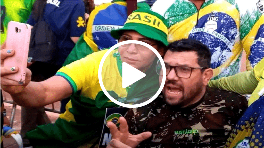 Oswaldo Eustáquio vai a QG do Exército: ‘Bolsonaro ama a gente’