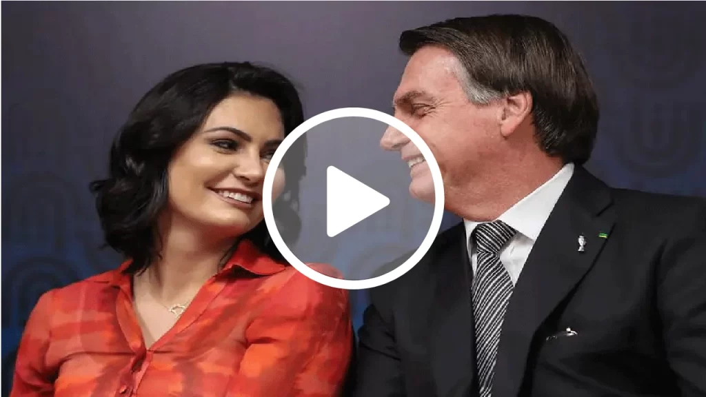 Amor no ar: Michelle publica imagem de videochamada com Bolsonaro