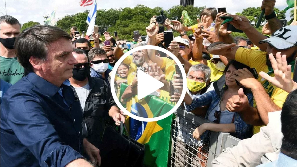 Bolsonaro condena tratamento dado aos presos em atos no DF