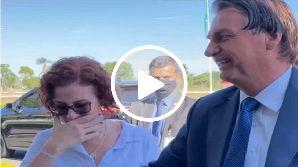 Bolsonaro desmente Mônica Bergamo sobre entrevista de Zambelli à Folha